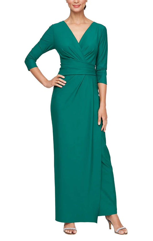 Long Dress w/ Tuck Detail