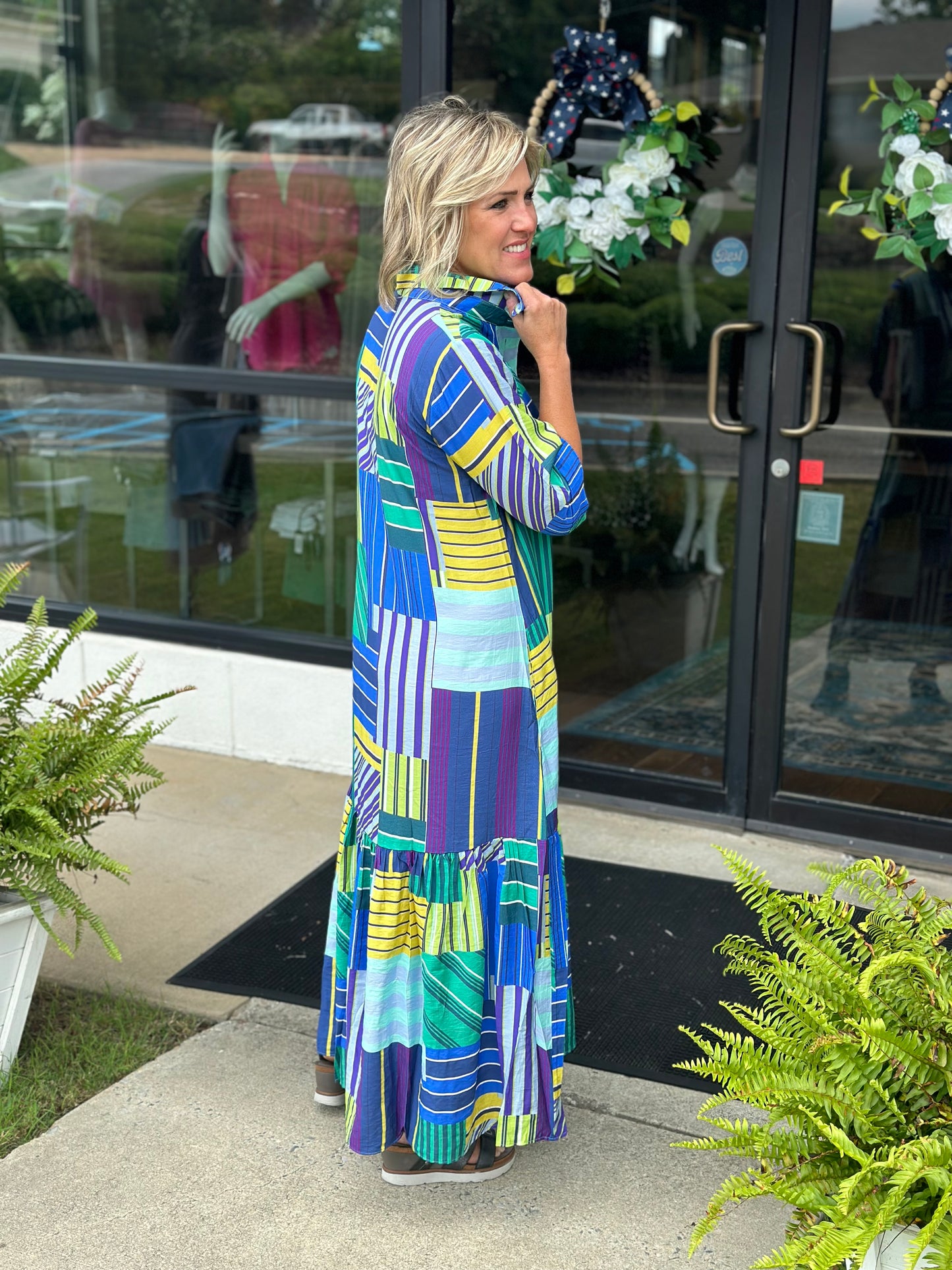 Long Print Maxi