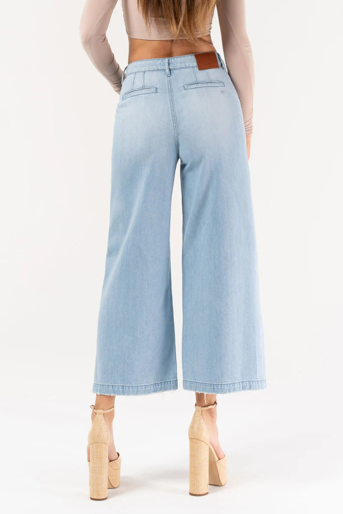 Crop Wide Leg Trouser